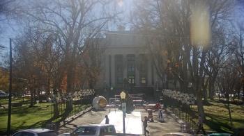 Weather camera view of Prescott Courthouse Square.