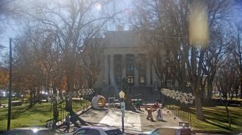 Weather camera view of Prescott Courthouse Square.