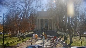 Weather camera view of Prescott Courthouse Square.