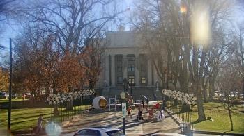 Weather camera view of Prescott Courthouse Square.
