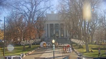 Weather camera view of Prescott Courthouse Square.