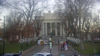 Weather camera view of Prescott Courthouse Square.