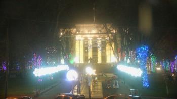 Weather camera view of Prescott Courthouse Square.