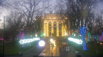 Weather camera view of Prescott Courthouse Square.