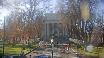 Weather camera view of Prescott Courthouse Square.