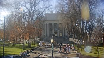 Weather camera view of Prescott Courthouse Square.