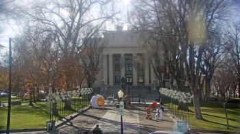 Weather camera view of Prescott Courthouse Square.