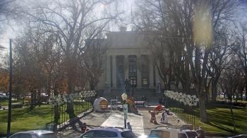 Weather camera view of Prescott Courthouse Square.