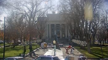 Weather camera view of Prescott Courthouse Square.