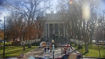 Weather camera view of Prescott Courthouse Square.