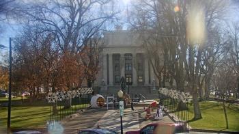 Weather camera view of Prescott Courthouse Square.