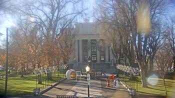 Weather camera view of Prescott Courthouse Square.