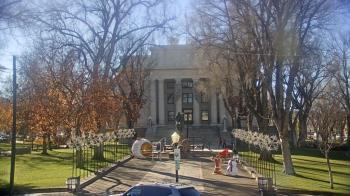 Weather camera view of Prescott Courthouse Square.
