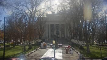 Weather camera view of Prescott Courthouse Square.