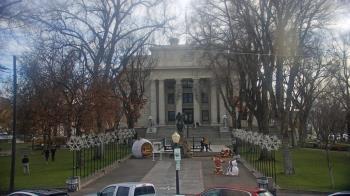 Weather camera view of Prescott Courthouse Square.