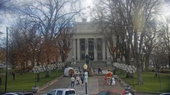 Weather camera view of Prescott Courthouse Square.