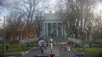Weather camera view of Prescott Courthouse Square.
