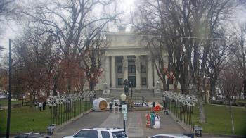 Weather camera view of Prescott Courthouse Square.