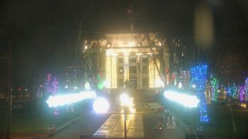 Weather camera view of Prescott Courthouse Square.