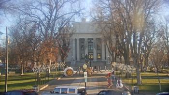 Weather camera view of Prescott Courthouse Square.