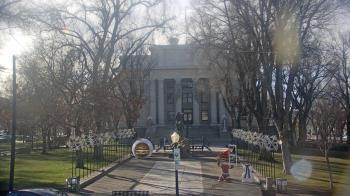 Weather camera view of Prescott Courthouse Square.
