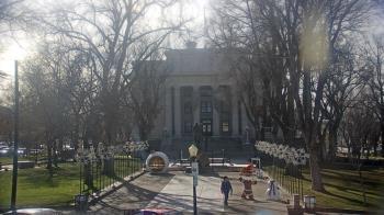 Weather camera view of Prescott Courthouse Square.