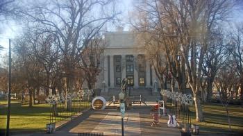 Weather camera view of Prescott Courthouse Square.
