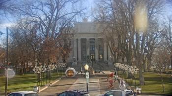 Weather camera view of Prescott Courthouse Square.