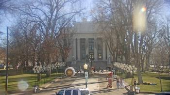 Weather camera view of Prescott Courthouse Square.