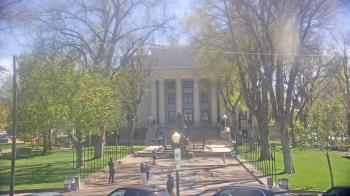 Weather camera view of Prescott Courthouse Square.