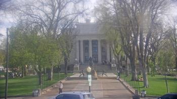 Weather camera view of Prescott Courthouse Square.
