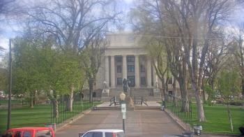 Weather camera view of Prescott Courthouse Square.