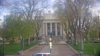 Weather camera view of Prescott Courthouse Square.
