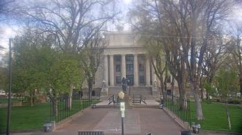 Weather camera view of Prescott Courthouse Square.