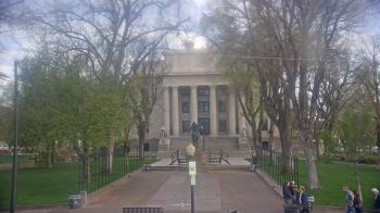 Weather camera view of Prescott Courthouse Square.