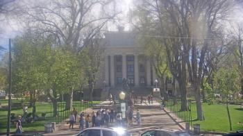 Weather camera view of Prescott Courthouse Square.