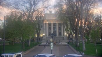 Weather camera view of Prescott Courthouse Square.