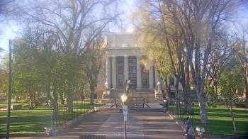 Weather camera view of Prescott Courthouse Square.