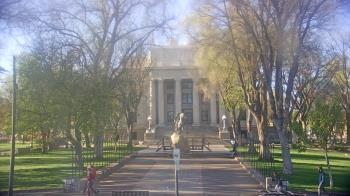 Weather camera view of Prescott Courthouse Square.