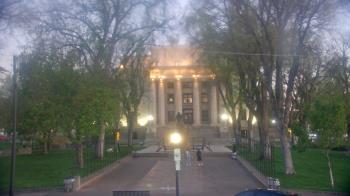 Weather camera view of Prescott Courthouse Square.