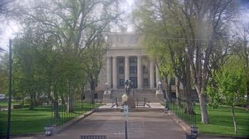 Weather camera view of Prescott Courthouse Square.