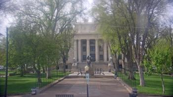Weather camera view of Prescott Courthouse Square.