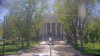 Weather camera view of Prescott Courthouse Square.