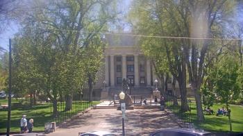 Weather camera view of Prescott Courthouse Square.