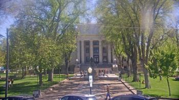 Weather camera view of Prescott Courthouse Square.
