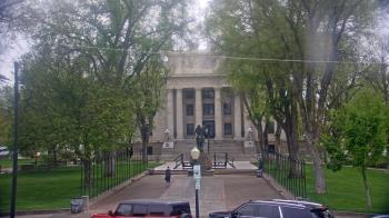 Weather camera view of Prescott Courthouse Square.