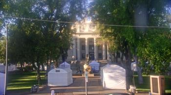 Weather camera view of Prescott Courthouse Square.