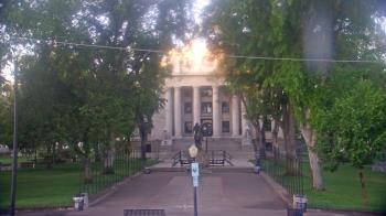 Weather camera view of Prescott Courthouse Square.