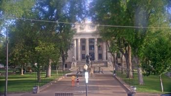 Weather camera view of Prescott Courthouse Square.