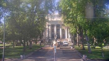 Weather camera view of Prescott Courthouse Square.